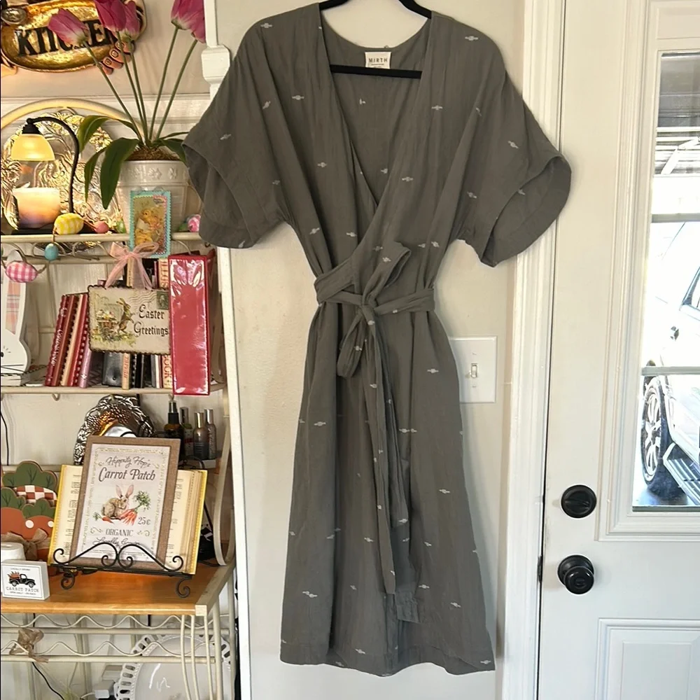 Mirth Caftans krabi wrap dress Size S/M - Picture 5 of 14